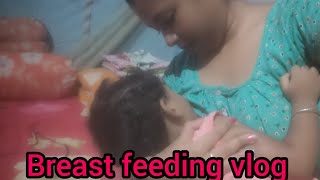 Breast feeding vlog [upl. by Sivat]