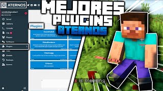 LOS MEJORES PLUGINS PARA ATERNOS [upl. by Eillime]