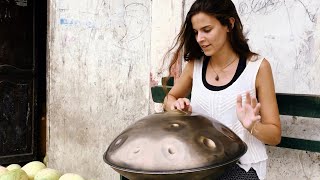 Handpan Music  The Old Sea David Kuckhermann amp Milena Holtz [upl. by Mcgurn]