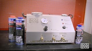 LIQUI MOLY Jetclean Tronic II  Professional cleaning device for injection systems Art Nr 29001 [upl. by Etnad]