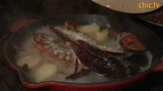 Lobster in a Pan Cooked with Stella Beer [upl. by Onifur951]