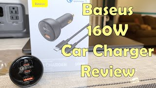 Baseus 160W Car Charger Review [upl. by Ozner935]