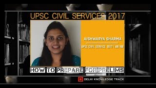 CSE  Target IPS  By Aishwarya Sharma AIR 168  CSE 2016 [upl. by Branen]