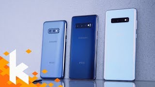 Galaxy S10e amp S10S10 im Unboxing amp Ersteindruck [upl. by Eecak]