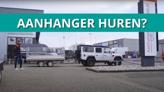 Aanhanger nodig Huur m bij ons [upl. by Ahras]