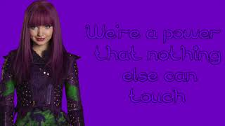 Better together lyrics  Dove Cameron and Sofia Carson [upl. by Louanna]