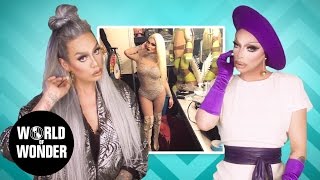 FASHION PHOTO RUVIEW Season 9 RuPauls Drag Race Social Media with Raja amp Raven [upl. by Atinwahs]