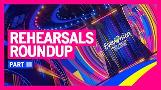 Eurovision Rehearsals Roundup  Part 3  Liverpool 2023  UnitedByMusic 🇺🇦🇬🇧 [upl. by Assiron]