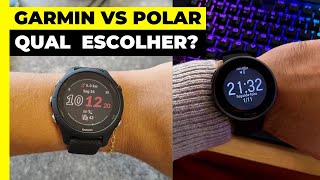 GARMIN vs POLAR Qual Devo Escolher [upl. by Us]