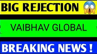 vaibhav global share latest news today vaibhav global shareanalysis vaibhav globalsharelatest news [upl. by Riek]