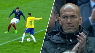 The Day Neymar Impressed Zinedine Zidane [upl. by Nnairak703]