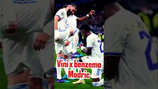 VINI X BENZEMA ×MODRIC shorts realmadrid edit goals vinicius [upl. by Orimisac552]