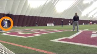 Harvard Softball Camp Sat 12514  Jessica Hom Team Long Island [upl. by Neelcaj777]