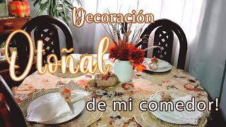 Comedor Otoñal 🍁🍂Ideas para Crear un Ambiente AcogedorDecora y Sonríe [upl. by Thedrick]