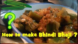 HOW TO MAKE BHINDI BHAJI  Full Recipe Video [upl. by Enomis925]