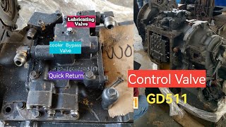 Cara kerja control valve transmisi Komatsu GD511 [upl. by Charil]