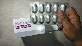 Mucophylin Capsules review Treatment of COPD  Bronchial Asthma and Bronchitis [upl. by Ulu]