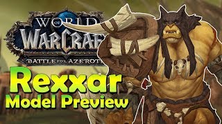 NEW Rexxar Model  In Game Preview  Battle for Azeroth [upl. by Idet]