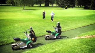 Single Seat Golf Buggy Single Seater Ride On Golf Buggies [upl. by Elfreda]