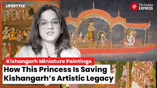 MughalRajput Inspired Kishangarh Miniature Painting Faces Modern Challenges [upl. by Nylitsirk]