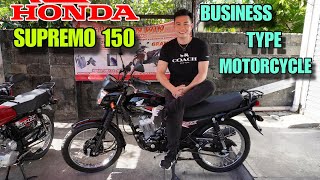 2024 HONDA TMX SUPREMO 150 BLACK [upl. by Chaudoin]