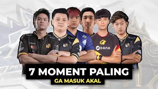 7 moment gak masuk akal di esports mobile legend  ONENG HD LIST [upl. by Fermin191]