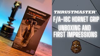 Thrustmaster FA18C Hornet Grip  Unboxing amp First Look [upl. by Pritchard]