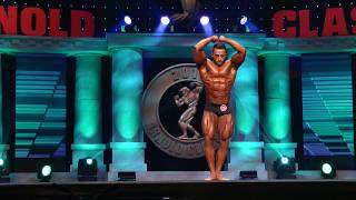 Dani Younan Classic Physique Posing Arnold Classic 2018 [upl. by Devora]