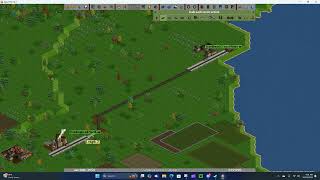 openTTD how to make a train [upl. by Assertal]