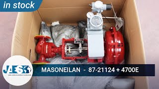 MASONEILAN 87 21124  4700E IN STOCK Valve  Valvola  Válvula [upl. by Koser770]