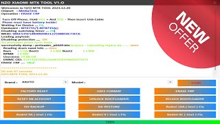 NZO Xiaomi MTK Tool V10 2024 Supported Huawei Oppo Vivo Tecno Samsung Model’s [upl. by Niarda]