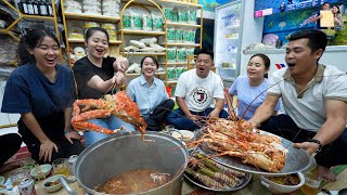 Đón Chị em Bếp Trên Bản vào Đám Hỏi Phạm Dũng ăn Đại tiệc Hải sản Phan Diễm cùng A Hải Sapa TV [upl. by Katey]