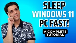 How To Sleep Windows 11 Computer 6 Methods [upl. by Vins]