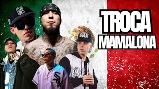 🔥TROCA MAMALONA REMIX  DHARIUS SANTA FE KLAN LEFTY SM MC DAVO CKAN LA SANTA GRIFAEME MALAFE🔥 [upl. by Ahsenahs]