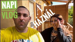 NAPI⭐️VLOG🪚A HÁZNÁL🪜🏠 [upl. by Erual836]