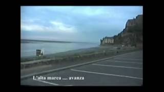 Le Mont St Michel tra bassa ed alta marea [upl. by Annaed]