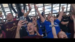 IPSWICH FANS CHANT MANCHESTER CITY 1ST PREMIER LEAGUE AWAYDAY [upl. by Sarat797]