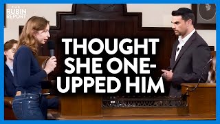 Student Actually Thought Shed Outsmarted Shapiro Until He Asked This [upl. by Aikrahs]