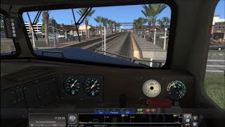 TS2016 HD Operating Amtrak GE Dash 832BWH 503 on Metrolink Train 688 LALaguna Niguel Timelapse [upl. by Ttenneb847]