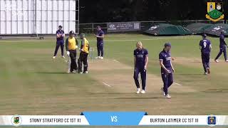 Stony Stratford CC 1st XI v Burton Latimer CC 1st XI [upl. by Kaylyn939]