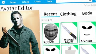 MAKING MICHAEL MYERS a ROBLOX ACCOUNT Halloween Kills [upl. by Kimberley426]