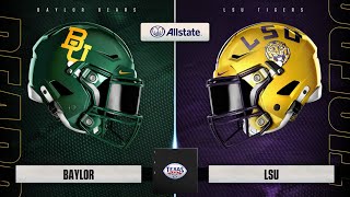 Baylor vs LSU Texas Bowl  EA SPORTS College Football 25 Sim PS5 [upl. by Ettesus]