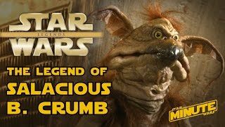 The Legend of Salacious Crumb  Star Wars Explained [upl. by Leuqim]