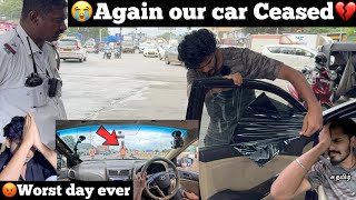 😭Again our car ceased in Mumbai💔😡Worst day ever  Episode  06  All over India ride  TTF [upl. by Iggep]