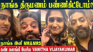 Vanitha Vijayakumar Emotional Speech  Marriage With Robert Master  Birthday Surprise  Mr amp Mrs [upl. by Etac136]