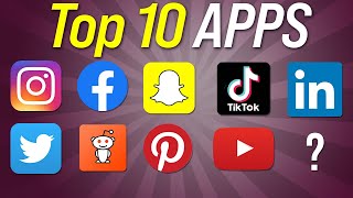 Top 10 Social Media Apps Explained in One Video [upl. by Anilesor]