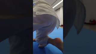 KiAikido Maeukemi 前受身チャレンジ まっすぐ行けるか！？ aikido 合気道 前受身 [upl. by Affrica869]