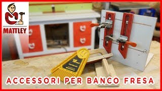 Accessori per il banco fresa fai da te [upl. by Sylvester]