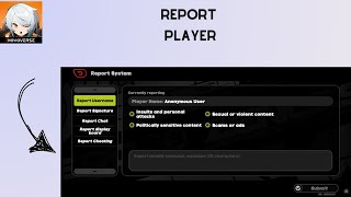 How to Report player in Zenless Zone Zero [upl. by Inalial]