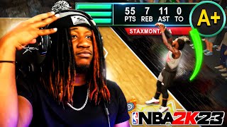 UNREAL The Crazy NBA 2K23 Rec Center Heist [upl. by Aihsirt]